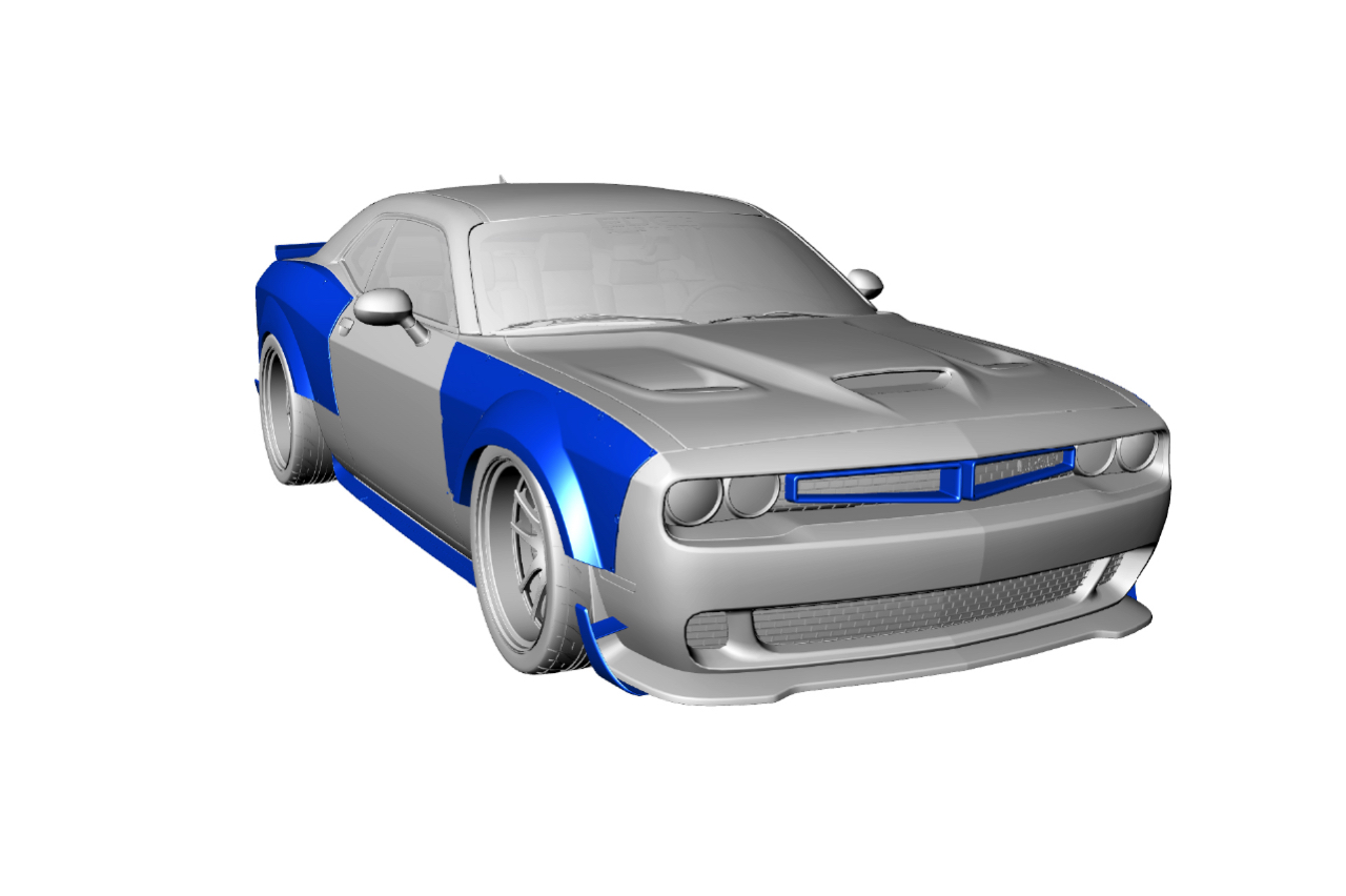 EDGE CUSTOMS Dodge Challenger R